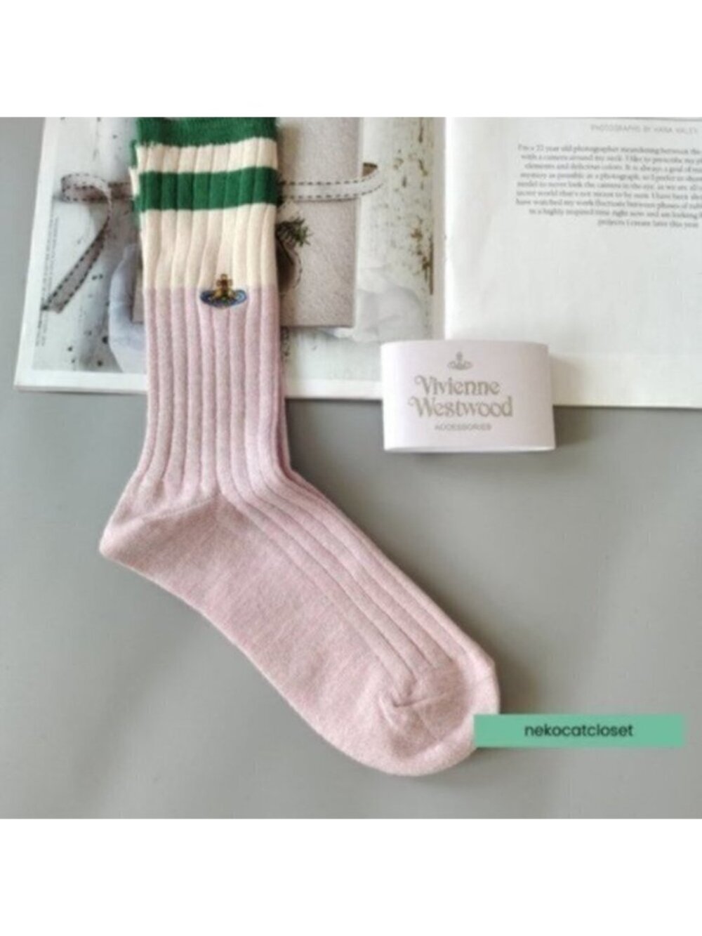 Vivienne Westwood orb multi color socks(1 pair)